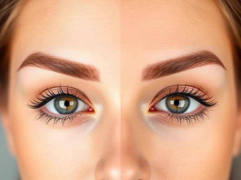 Before and after waxing result 2 — Queen Threading Escondido