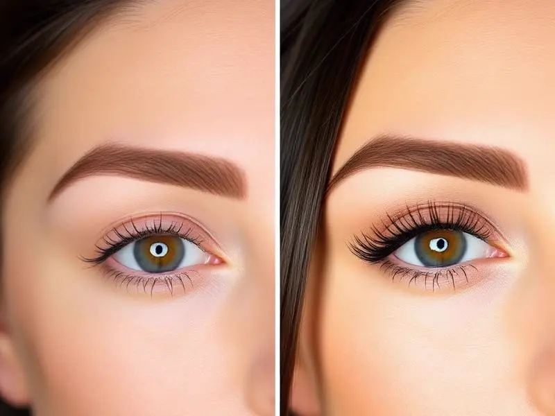 Before and after waxing result 3 — Queen Threading Escondido