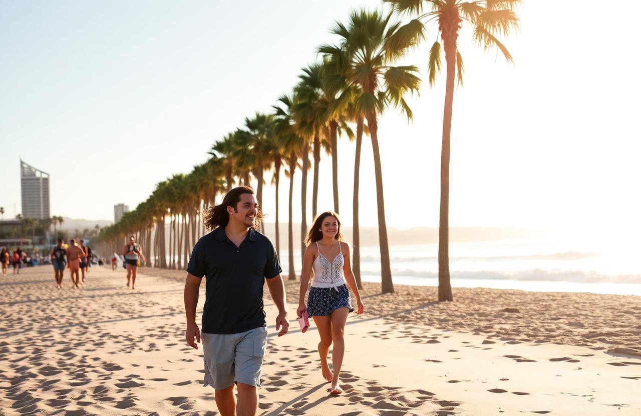 Summer beach day in San Diego — smooth, waxing-ready skin