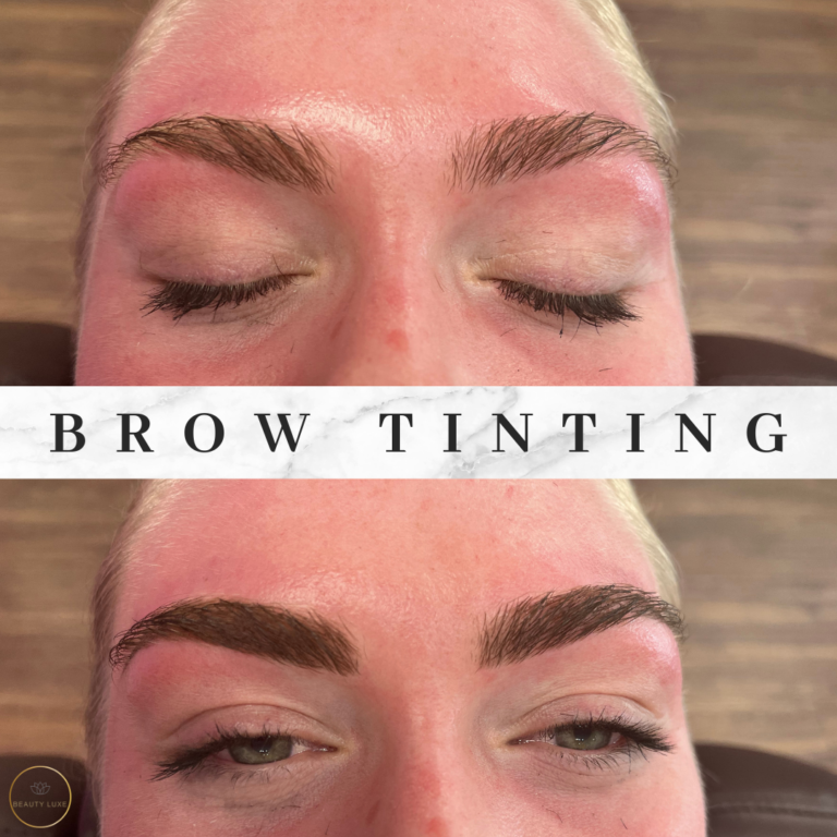 Brow Tinting